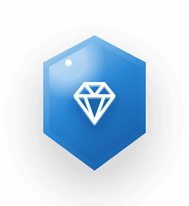 Diamond tier badge